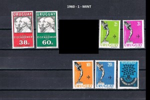 URUGUAY 1960-1 MINT