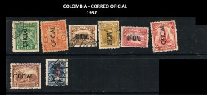 X COLOMBIA OFICIAL 1937  68